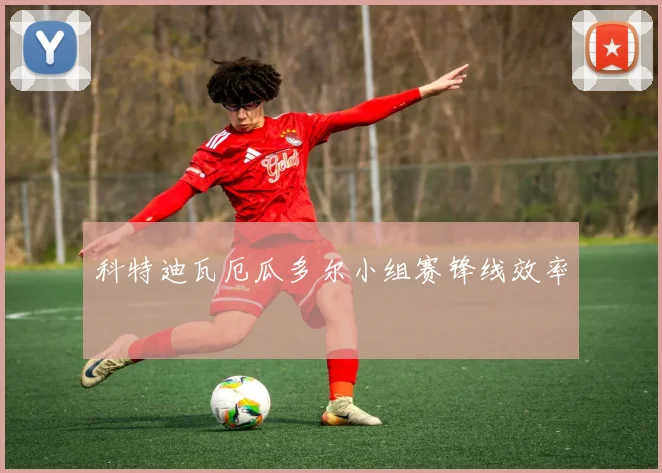 科特迪瓦厄瓜多尔小组赛锋线效率